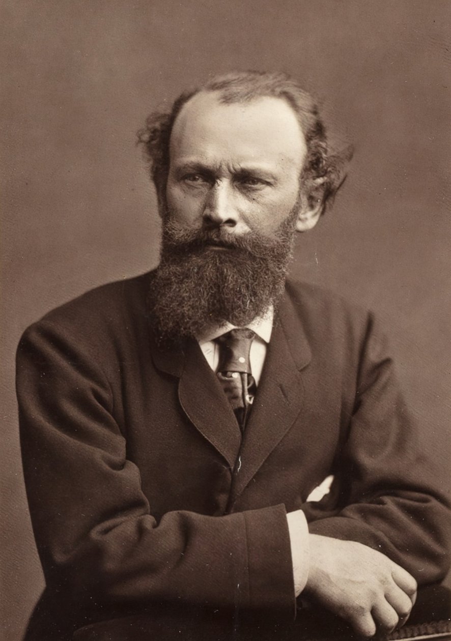 Edouard Manet francia festő, 1832-1883, 1865. alkotó: Nadar