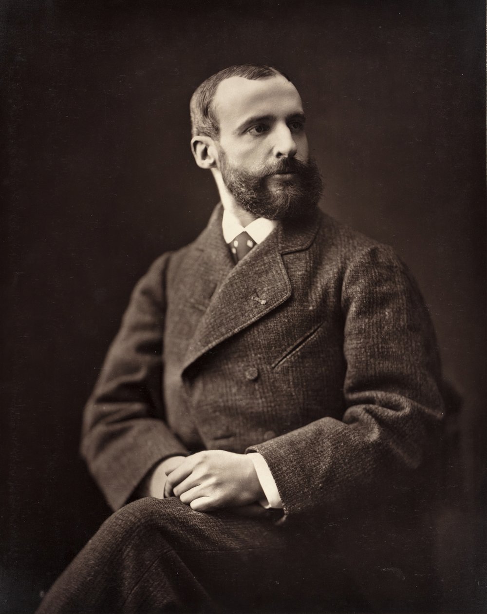 Francis Planté francia zongoraművész, 1839-1934, 186573. alkotó: Nadar