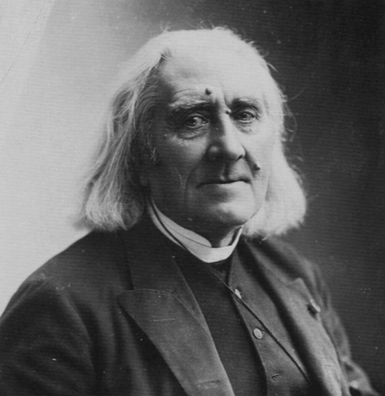 Liszt Ferenc magyar zeneszerző, zongoraművész, 1886 alkotó: Nadar