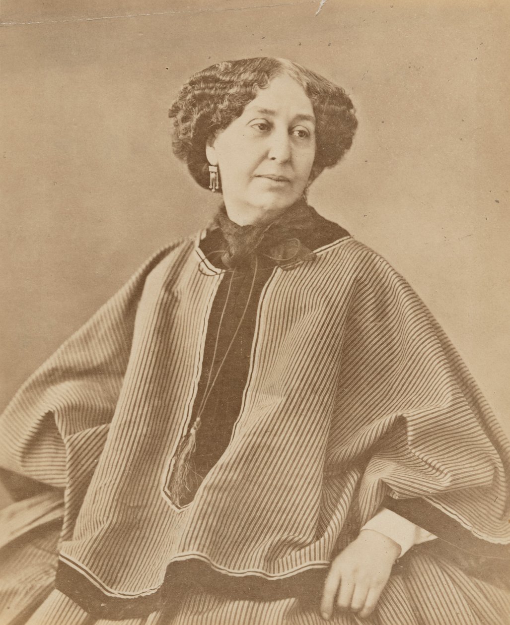 George Sand alkotó: Nadar