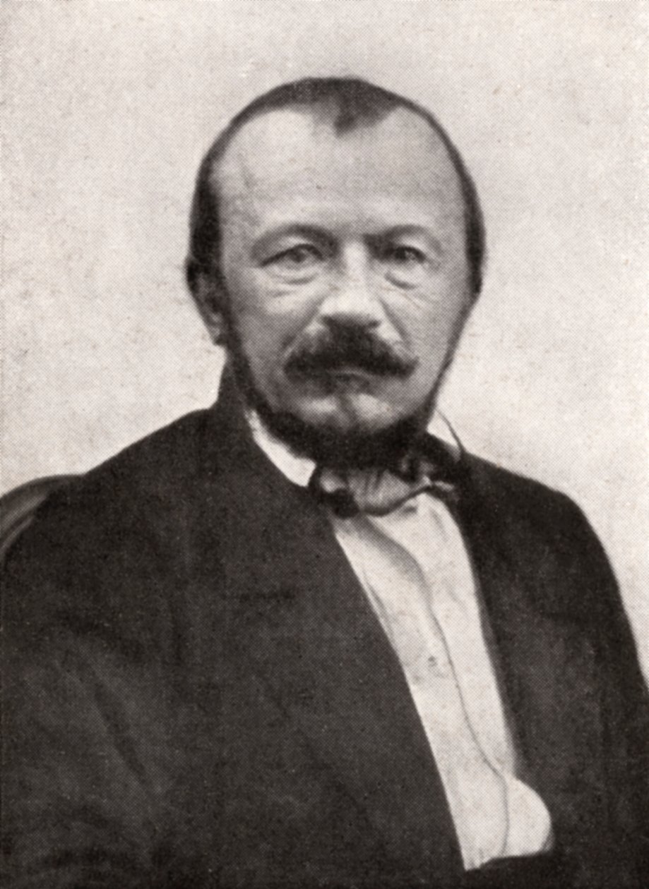 Gerard de Nerval francia költő, 19. század közepe. alkotó: Nadar