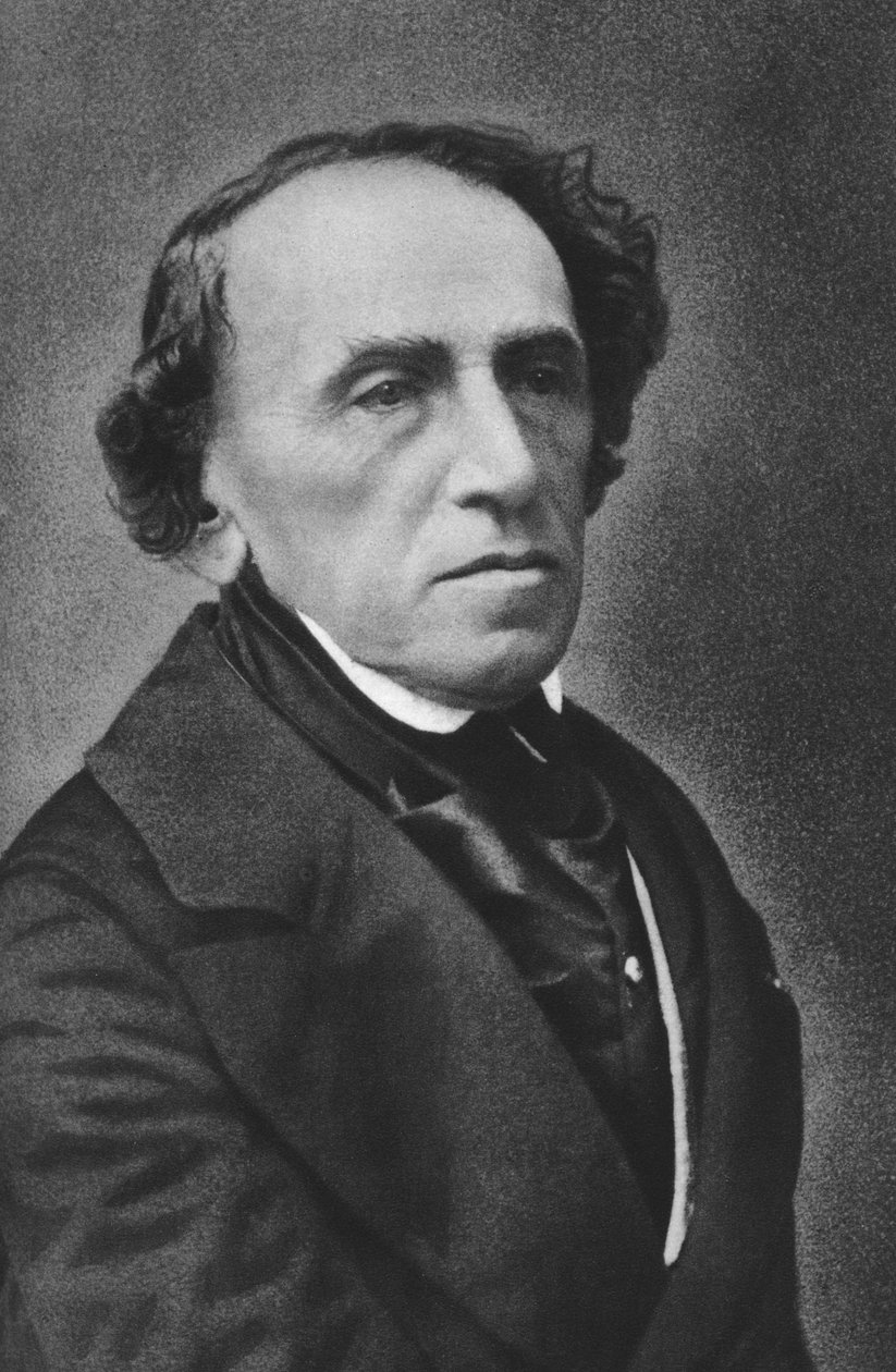 Giacomo Meyerbeer német operaszerző. alkotó: Nadar