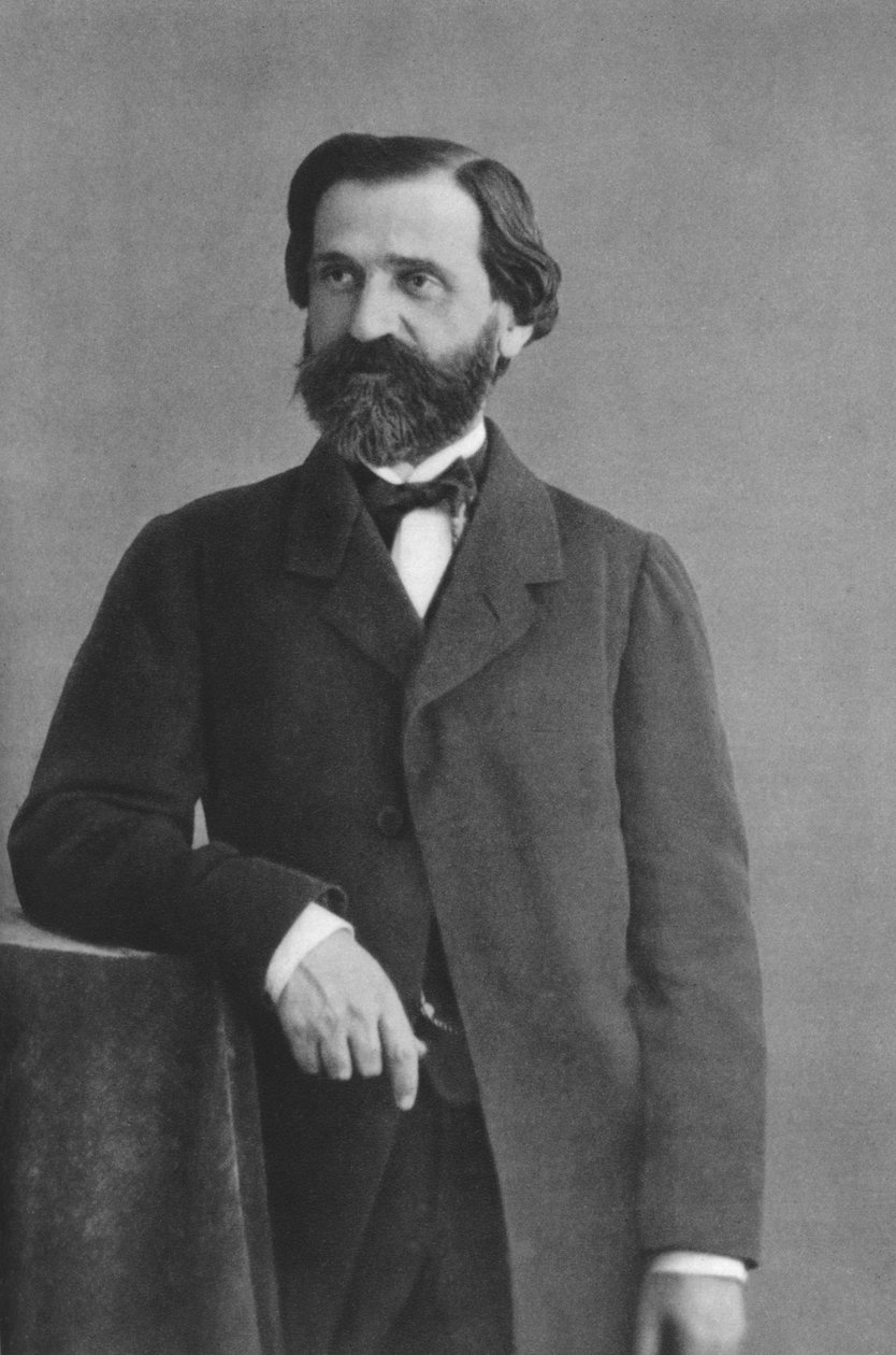 Giuseppe Verdi 1813-1901, olasz romantikus zeneszerző, főként opera alkotó: Nadar