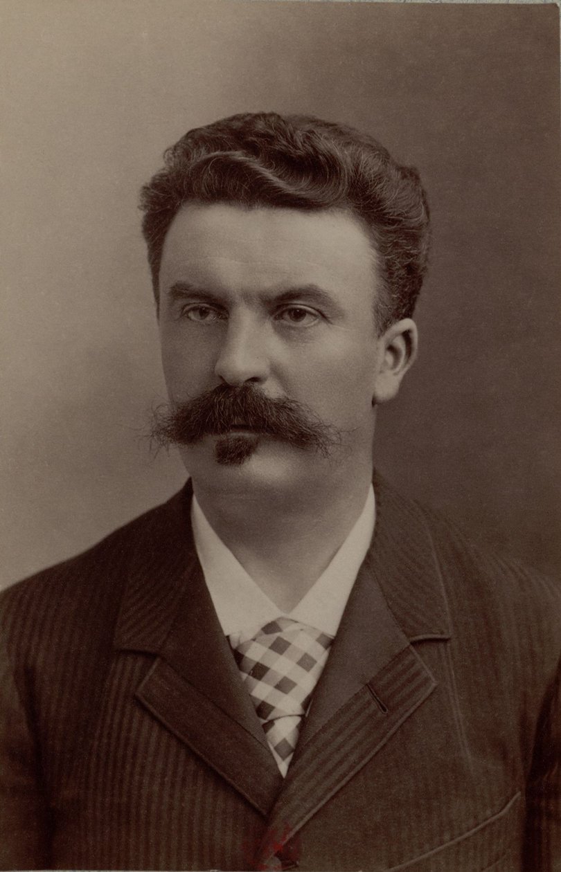 Guy de Maupassant - Atelier Nadar fotográfiája alkotó: Nadar