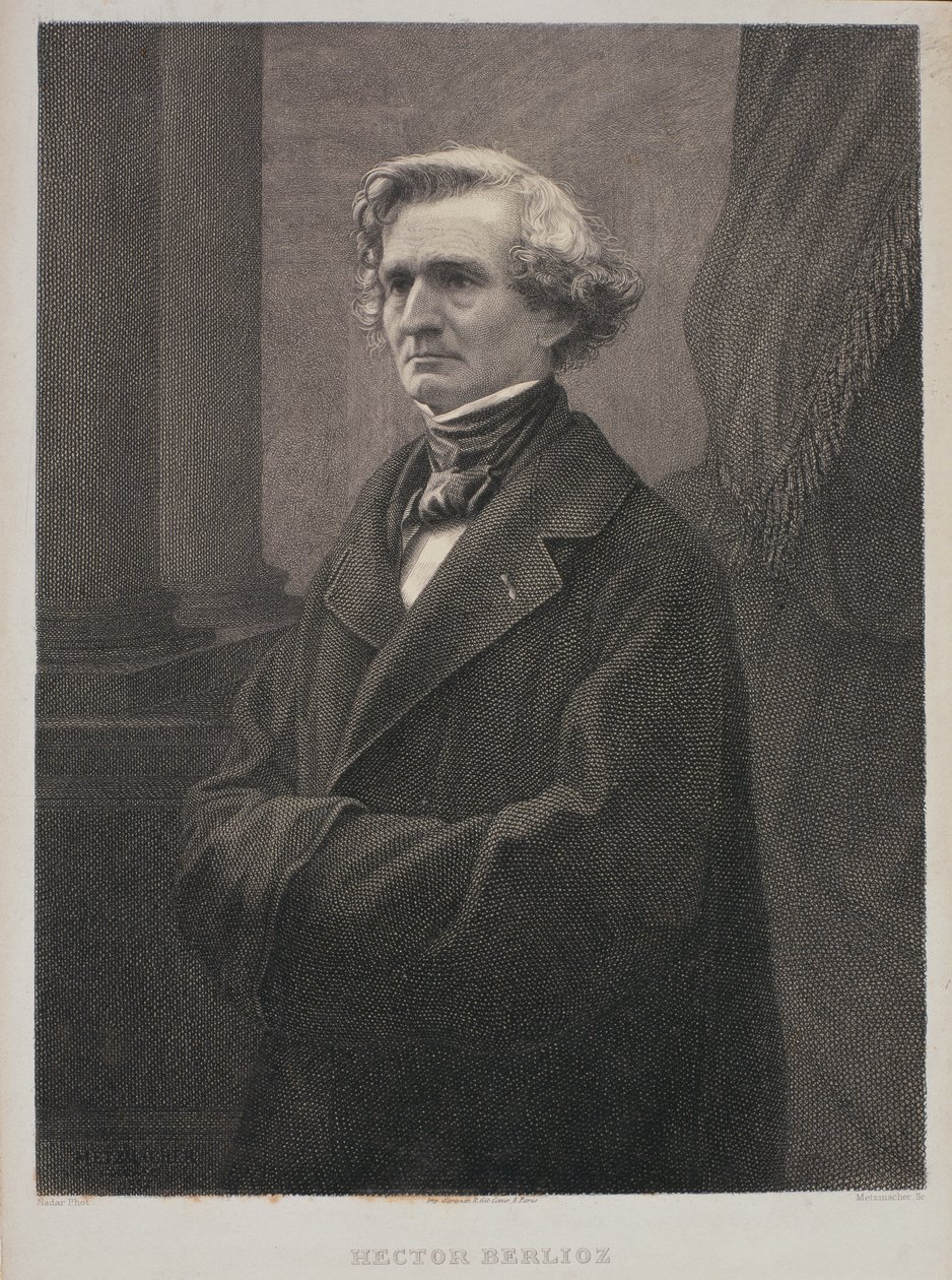 Hector Berlioz (1803-69) Metzmacher metszete alkotó: Nadar