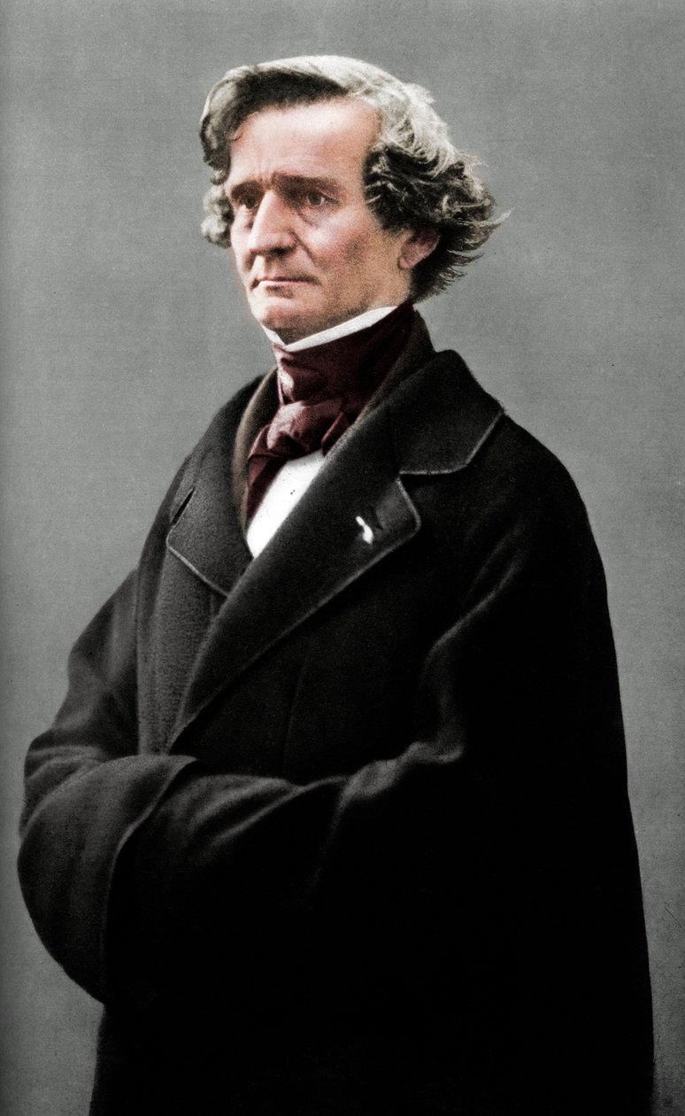 Hector Berlioz 1803-1869, francia romantikus zeneszerző. alkotó: Nadar