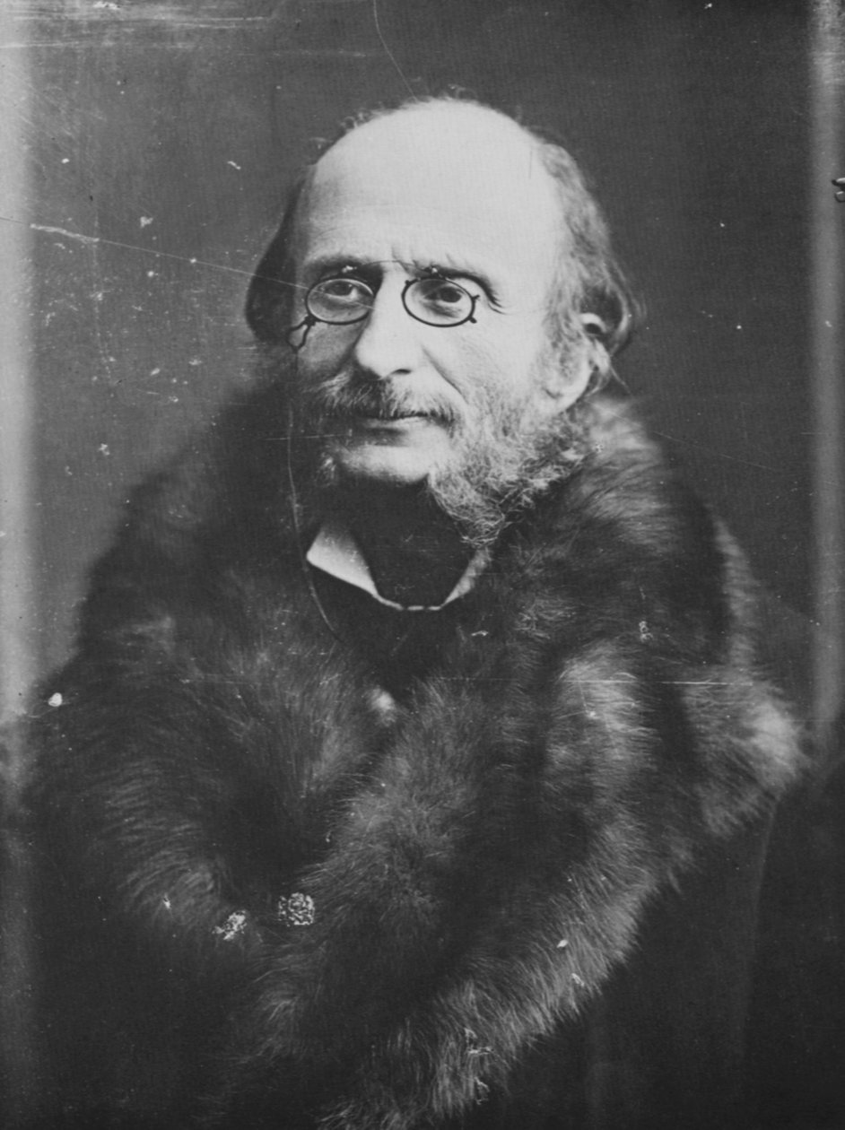 Jacques Offenbach, német származású francia zeneszerző, 1875 alkotó: Nadar