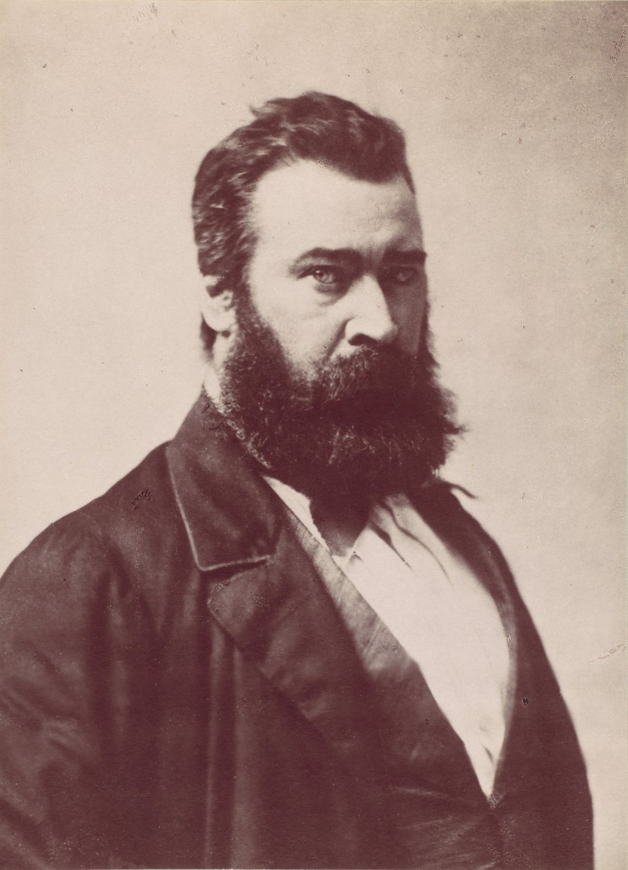 Jean-François Millet, 1856-58, nyomtatott kb. 1900. alkotó: Nadar