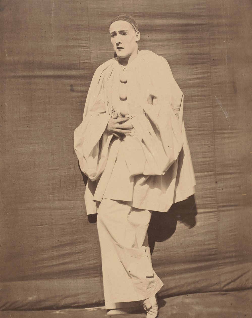 Pierrot fájdalmaiban, kb. 1854-55. alkotó: Nadar