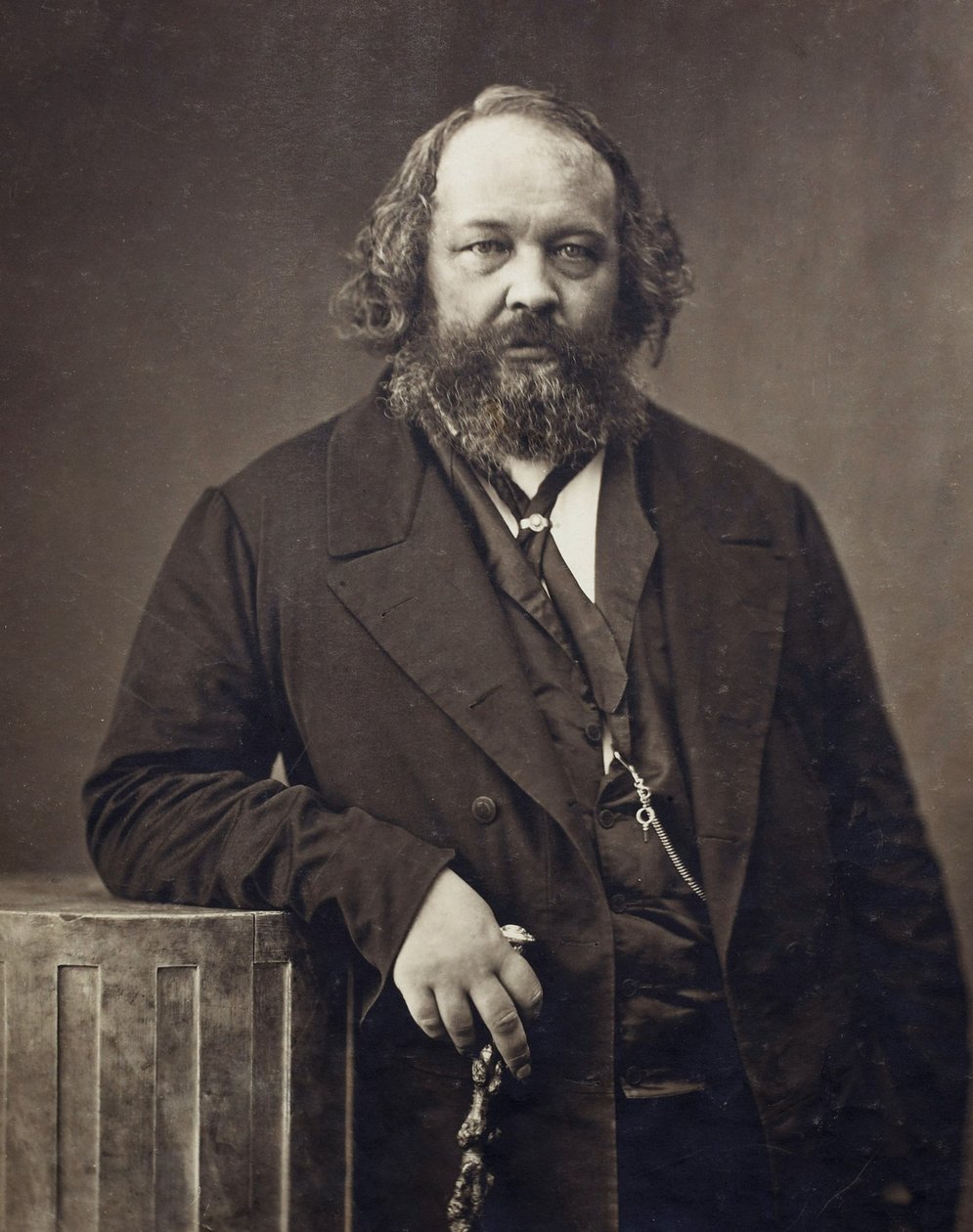 Mihail Alekszandrovics Bakunyin portréja 1814-1876, kb. 1860 alkotó: Nadar