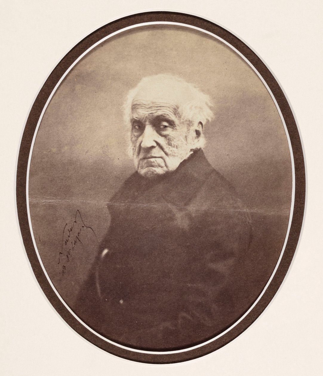 Adam Jerzy Czartoryski portréja (1770-1861) alkotó: Nadar