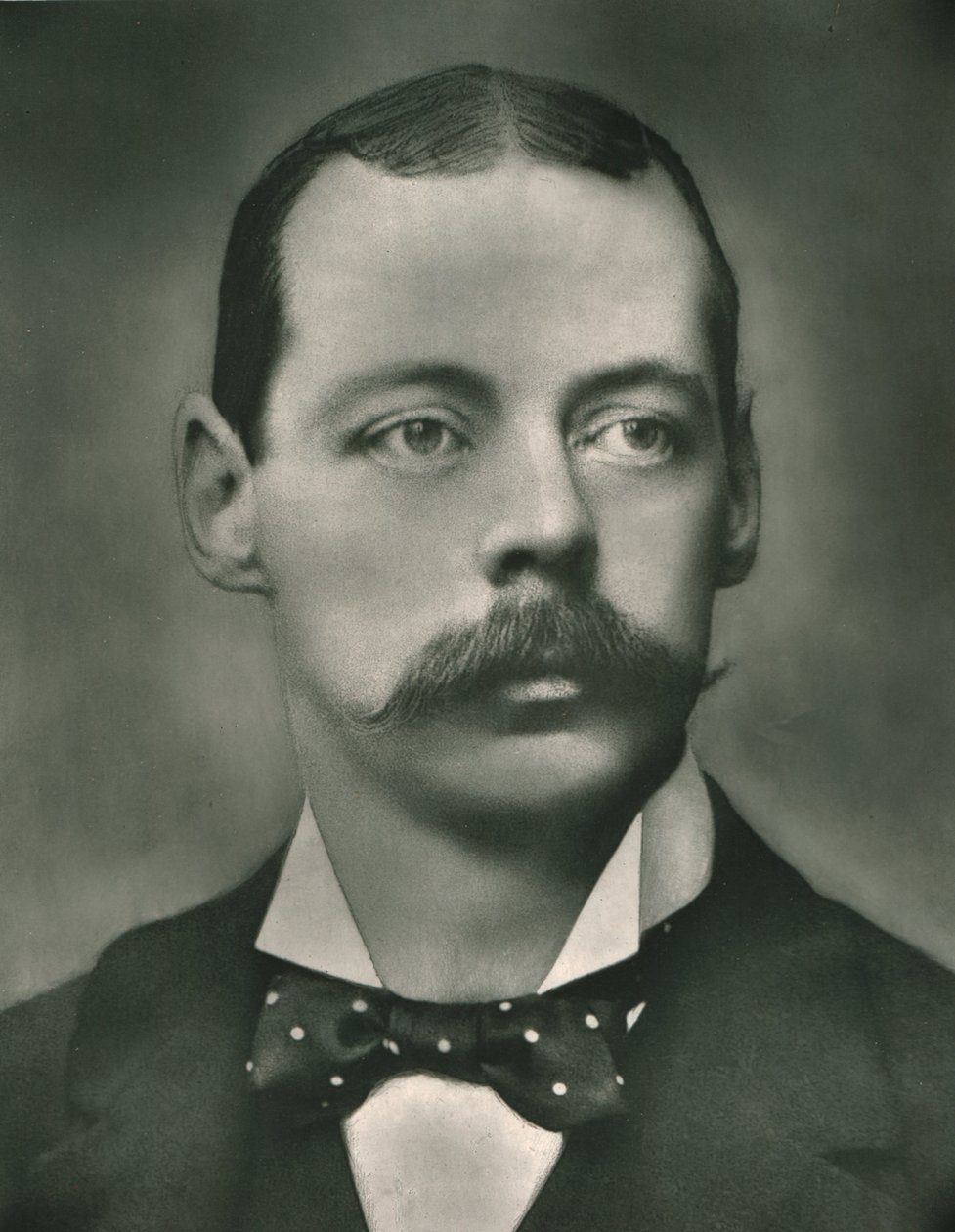 The Right Honorable A néhai Randolph Spencer Churchill, 1889, c1899. alkotó: Nadar