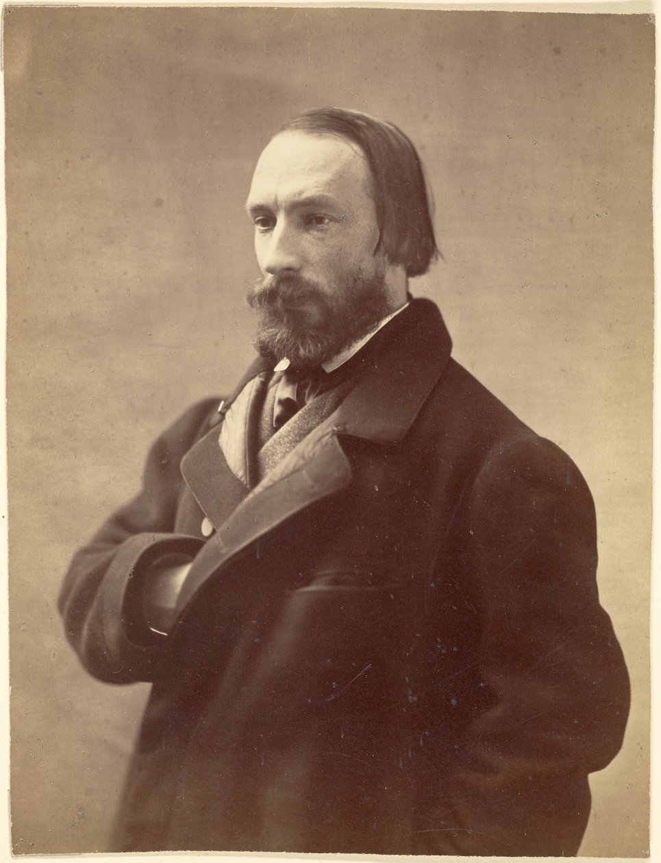 Auguste Vacquerie, író alkotó: Nadar [Gaspard Félix Tournachon]