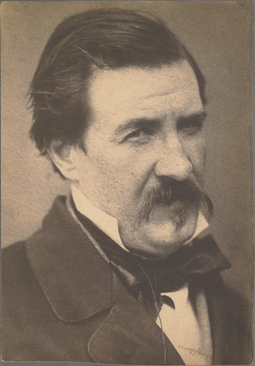 Champfleury [Jules-Francois Husson] alkotó: Nadar [Gaspard Félix Tournachon]