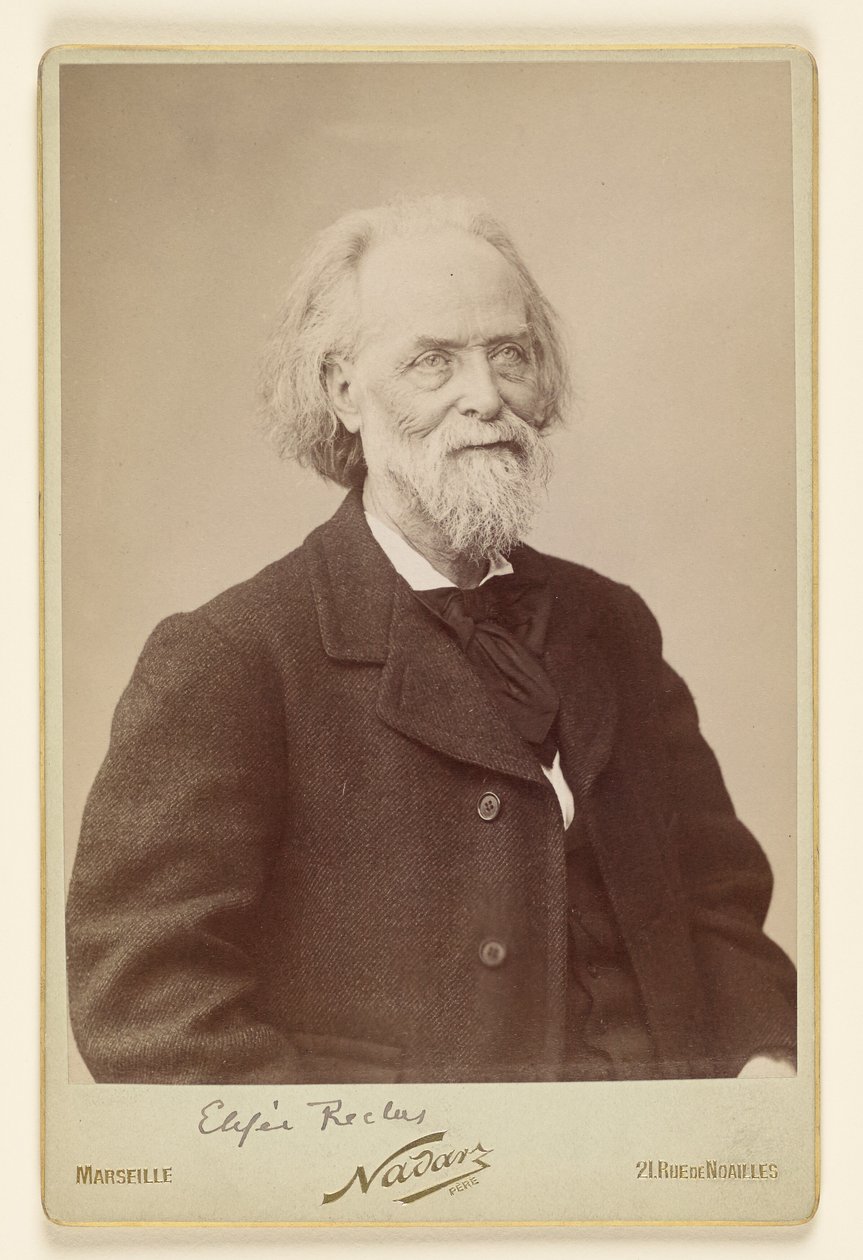 Élisée Reclus alkotó: Nadar [Gaspard Félix Tournachon]