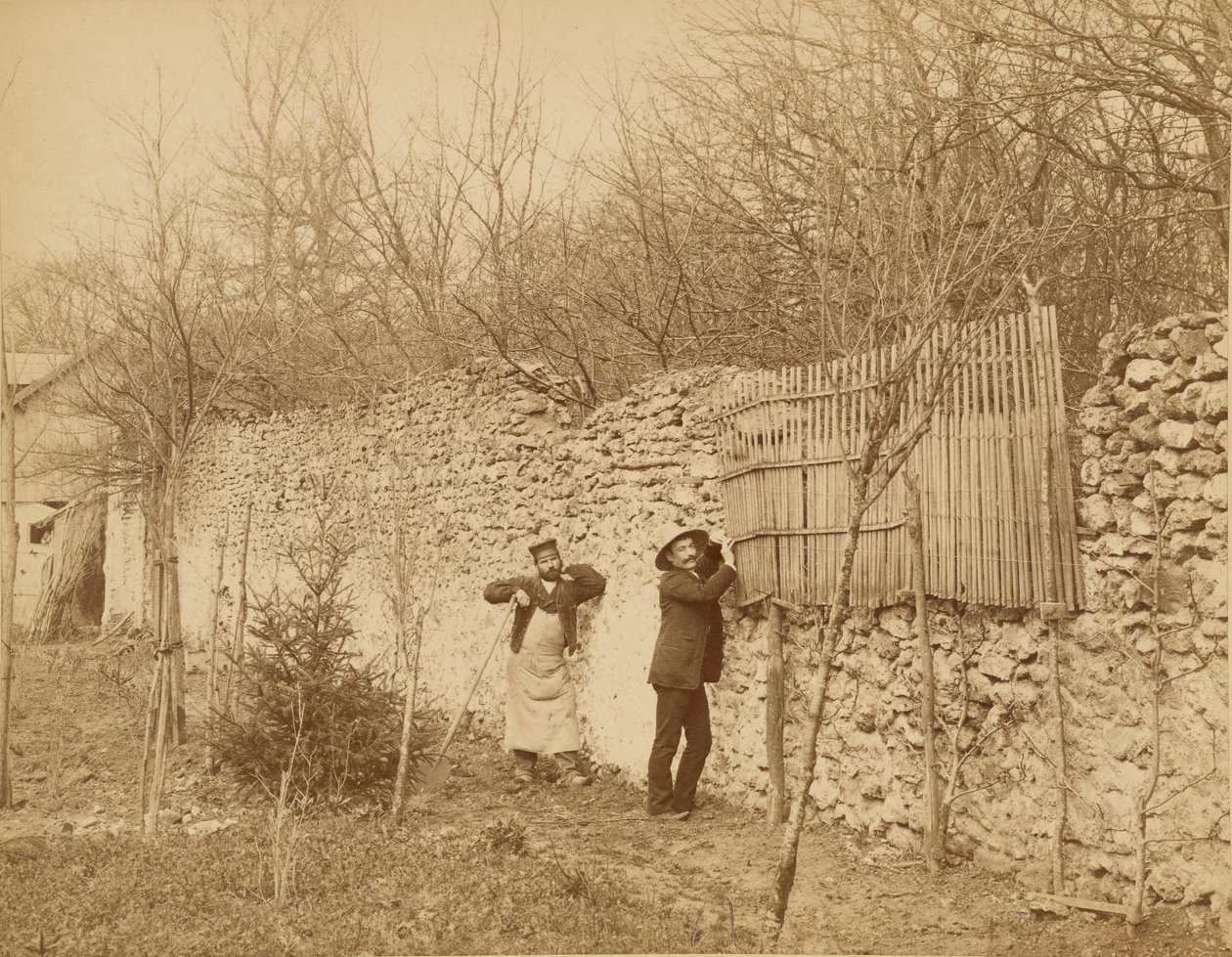 Ermitage de Sénart, kertész és Jules Belaube alkotó: Nadar [Gaspard Félix Tournachon]