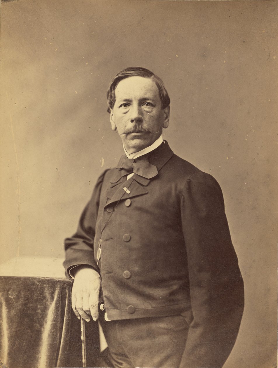 [Eugène] Le Poittevin, festőművész alkotó: Nadar [Gaspard Félix Tournachon]