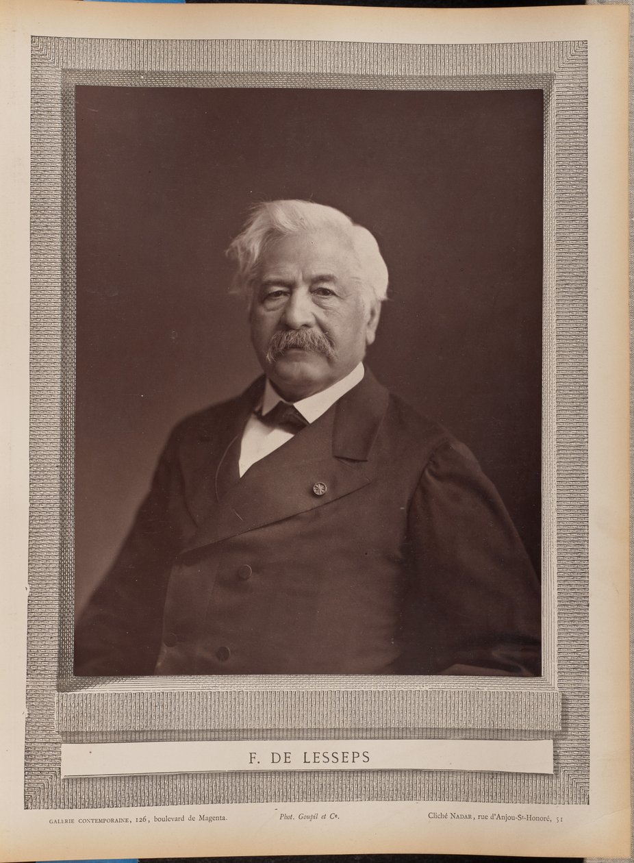 F. de Lesseps alkotó: Nadar [Gaspard Félix Tournachon]