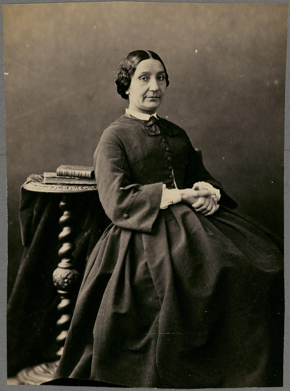 Elise Veuillot kisasszony alkotó: Nadar [Gaspard Félix Tournachon]