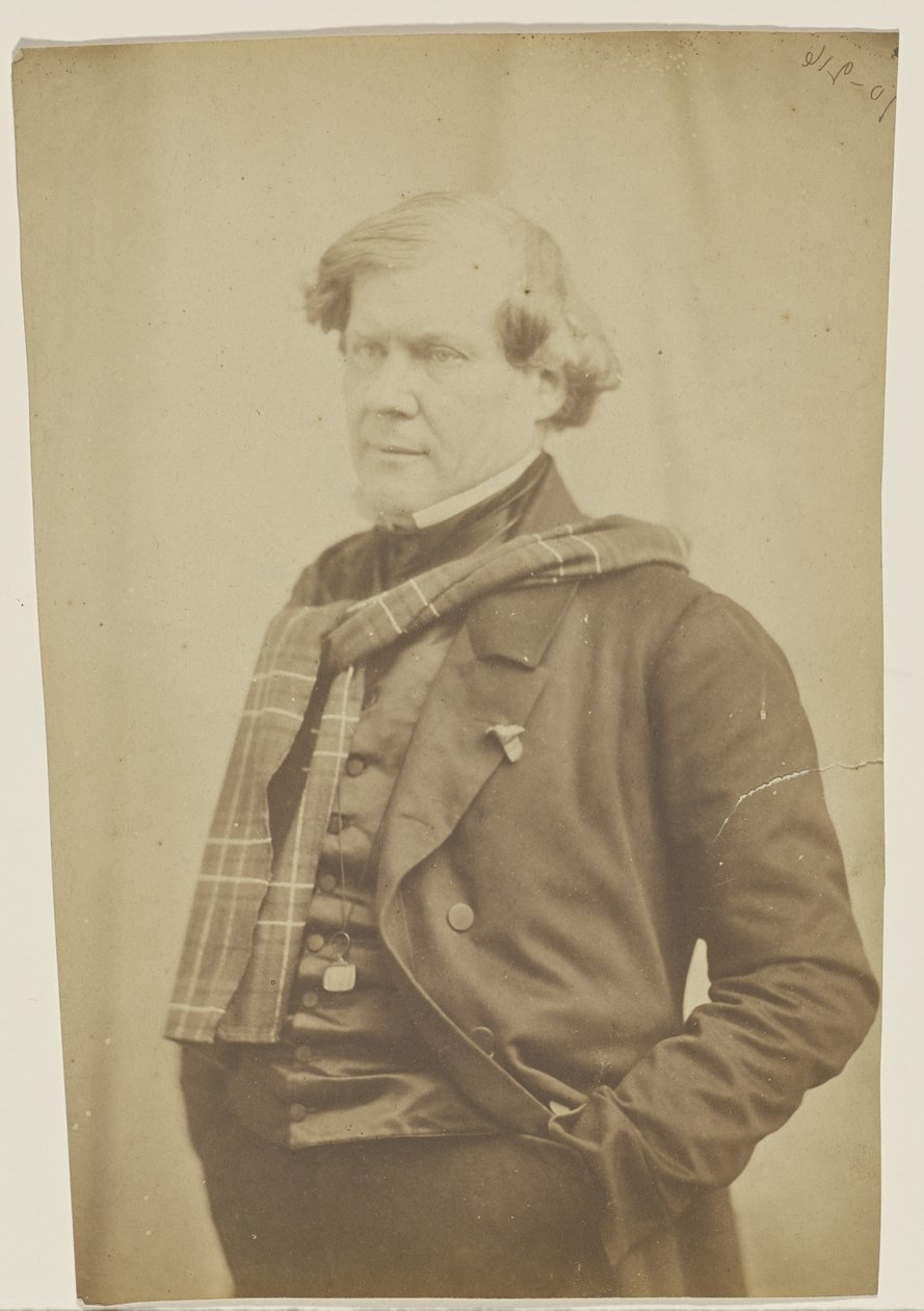 Paul Lacroix, "Bibliophile Jacobi", irodalomtudós alkotó: Nadar [Gaspard Félix Tournachon]