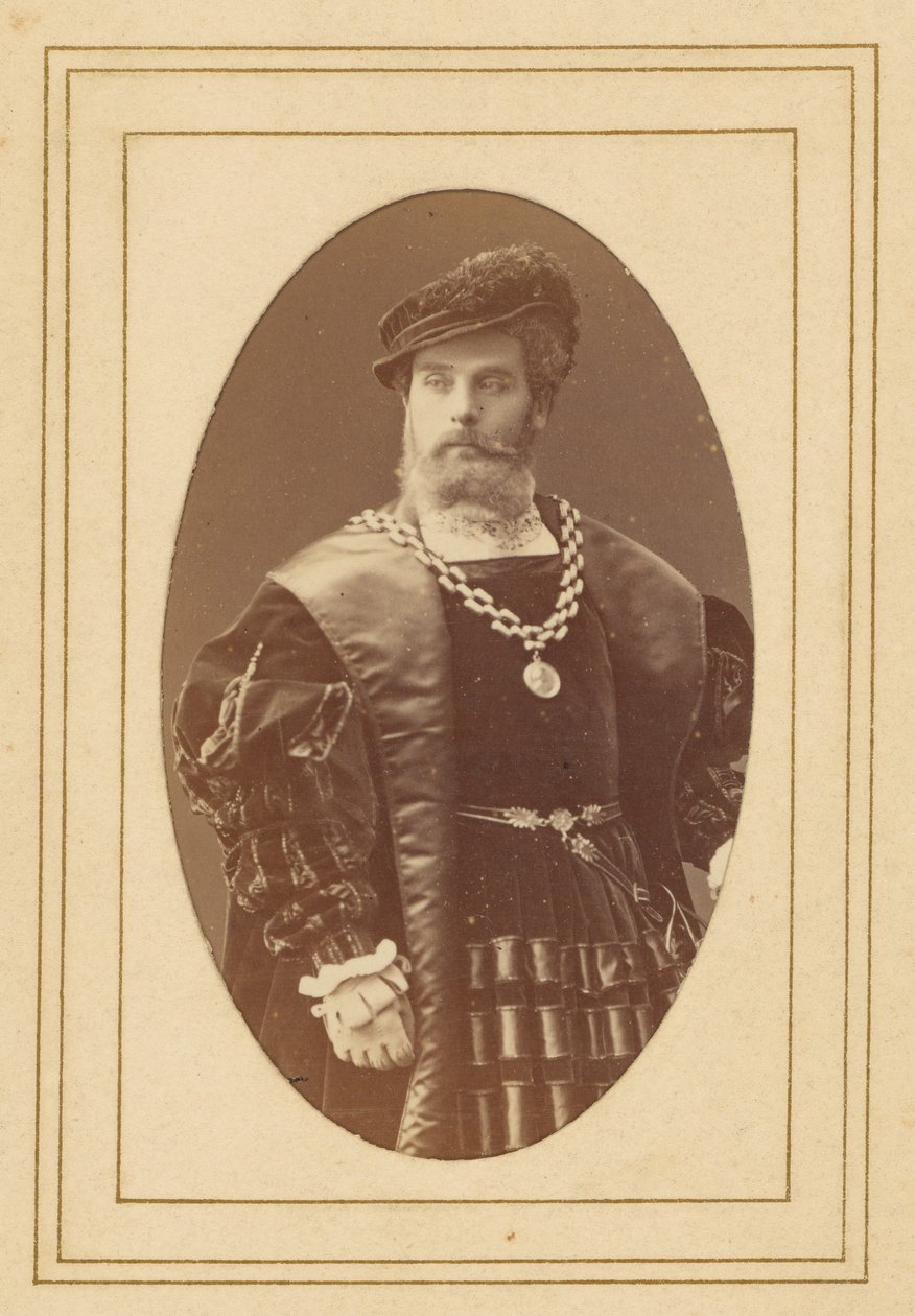 Worms [francia színész] alkotó: Nadar [Gaspard Félix Tournachon]
