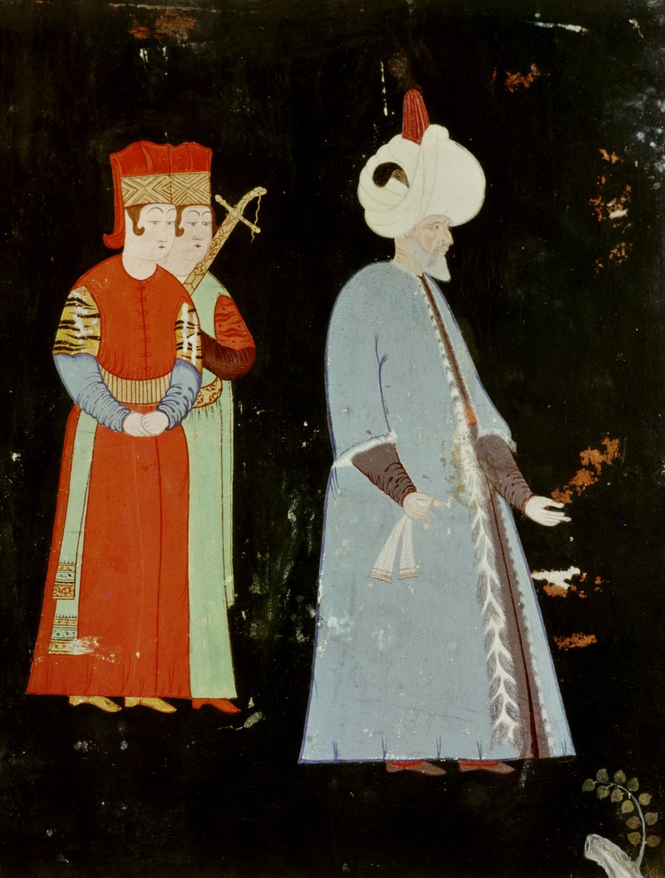 A csodálatos Szulejmán szultán (1494-1566) két méltósággal alkotó: Nakkep, called Nigari Reis Haydar