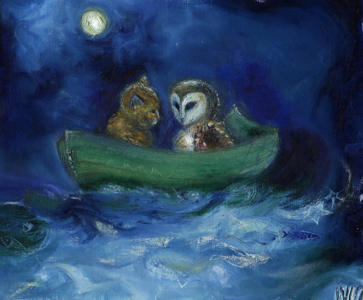 A bagoly és a cica, 2014 alkotó: Nancy Moniz Charalambous
