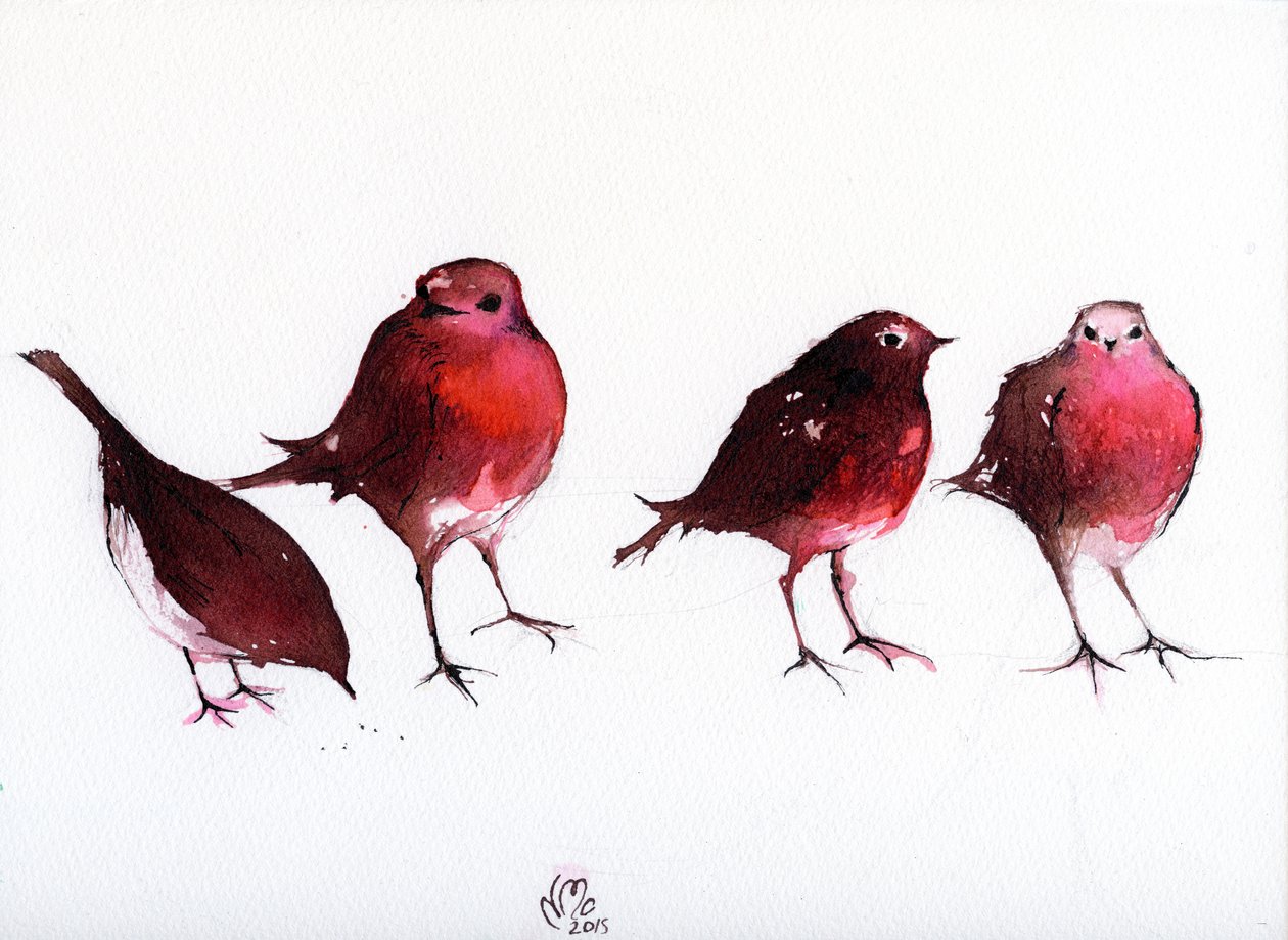 The Ink Spots, 2015, (tinta papíron) alkotó: Nancy Moniz Charalambous