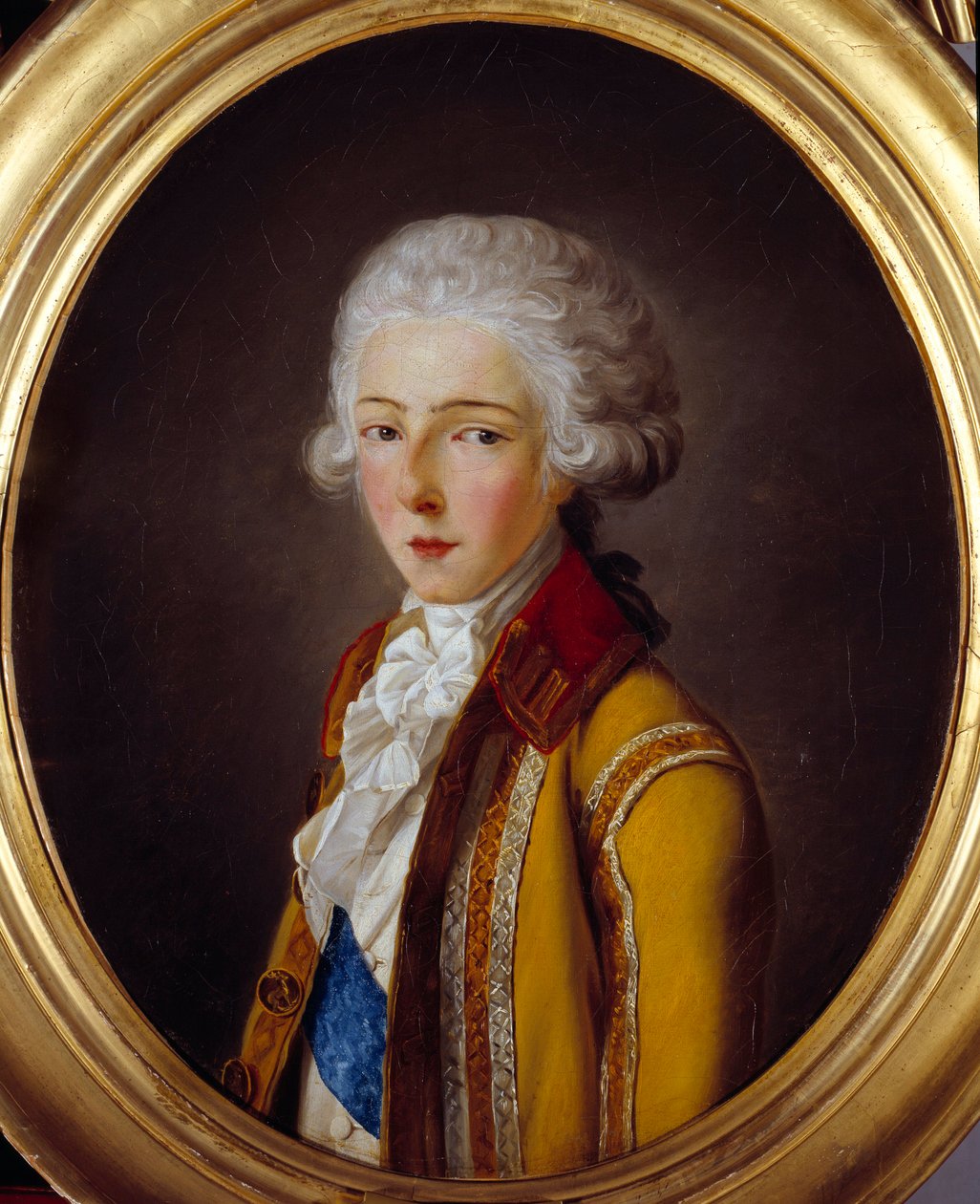 Louis Antoine Henri de Bourbon Conde, Enghien hercegének (1772-1804) portréja. Nanine Vallain festménye (XVIII. század) alkotó: Nanine Vallain