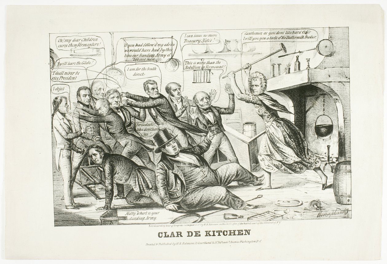 Clar de Kitchen, 1840 alkotó: Napoleon Sarony