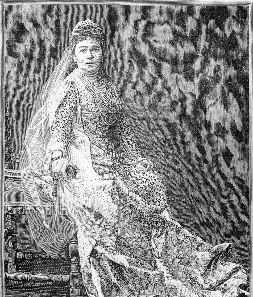 Madame Albani, 1893 alkotó: Napoleon Sarony