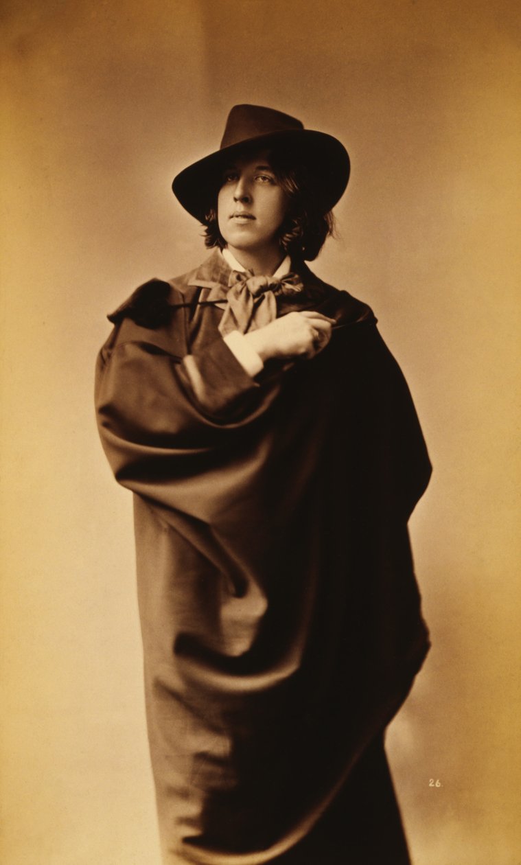 Oscar Wilde, 1882 (albumnyomat) alkotó: Napoleon Sarony