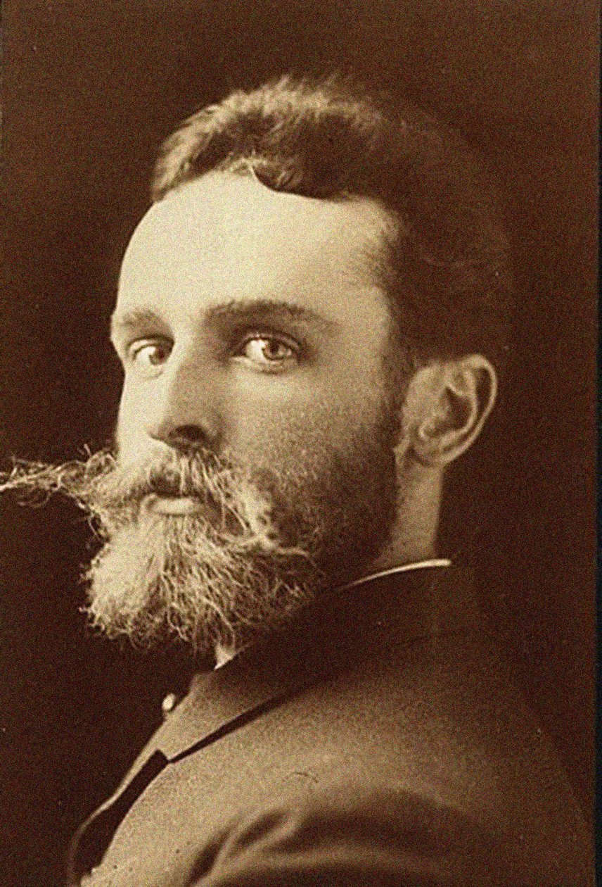 Fehér Sándor János portréja, 1882 körül alkotó: Napoleon Sarony