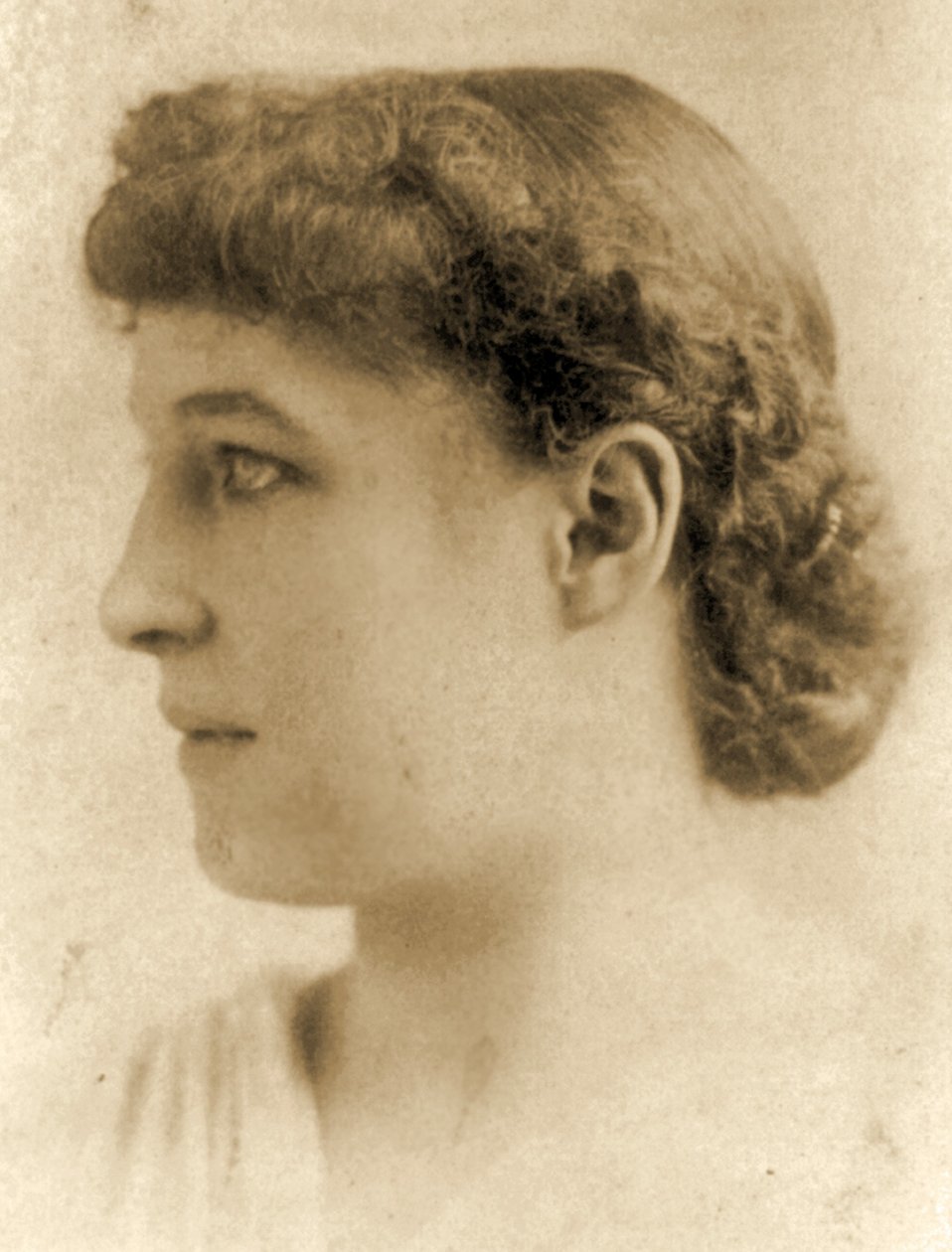 Lillie Langtry portréja, 1887 körül alkotó: Napoleon Sarony