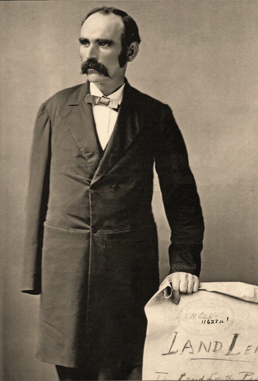 Michael Davitt portréja, New York. 1882 körül alkotó: Napoleon Sarony