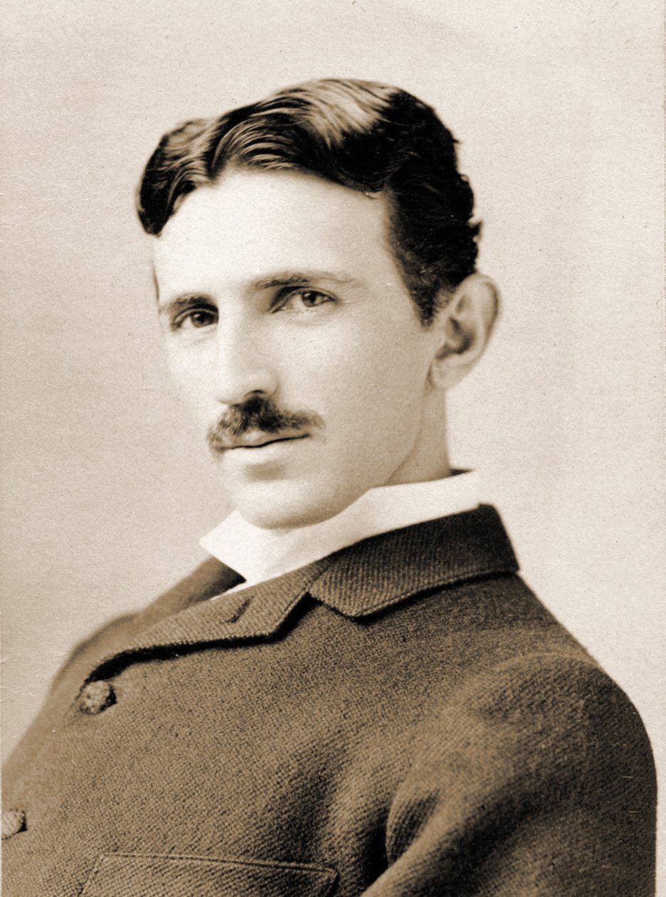 Nikola Tesla portréja, 1890 alkotó: Napoleon Sarony