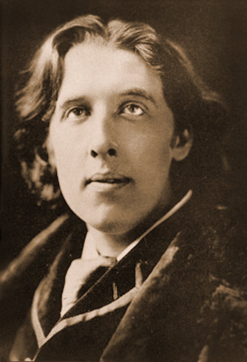 Oscar Wilde portréja, 1883 körül alkotó: Napoleon Sarony