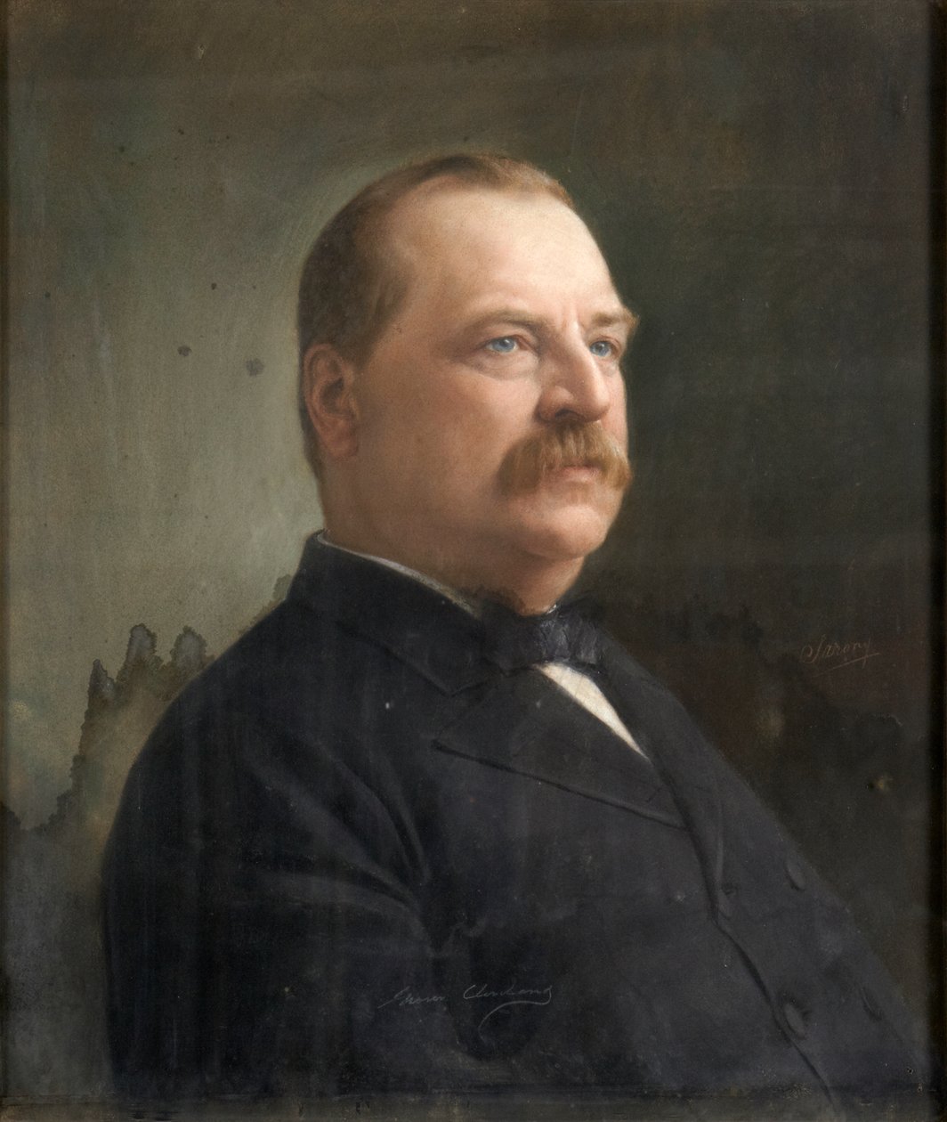 1882, Sarony, Napóleon, (Stephen) Grover Cleveland alkotó: Napoleon Sarony