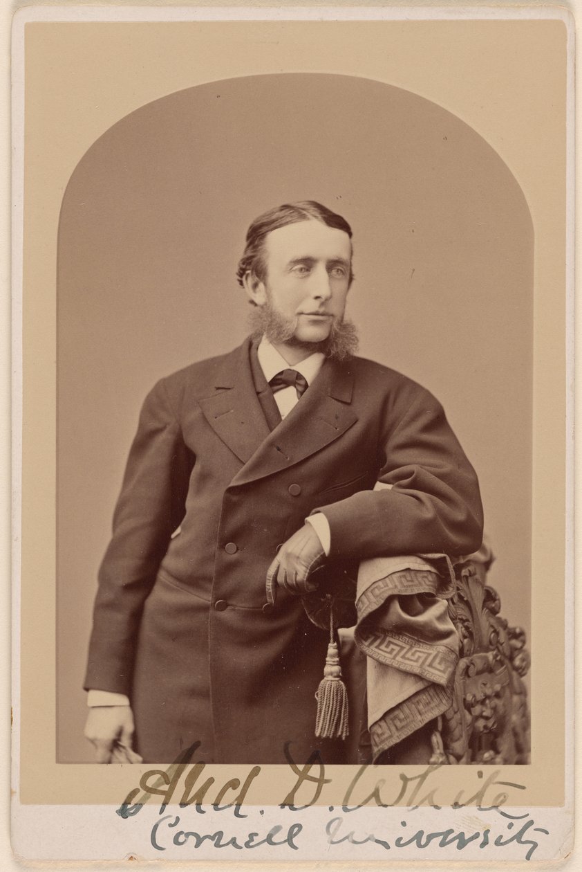 Andrew Dickson White alkotó: Napoleon Sarony