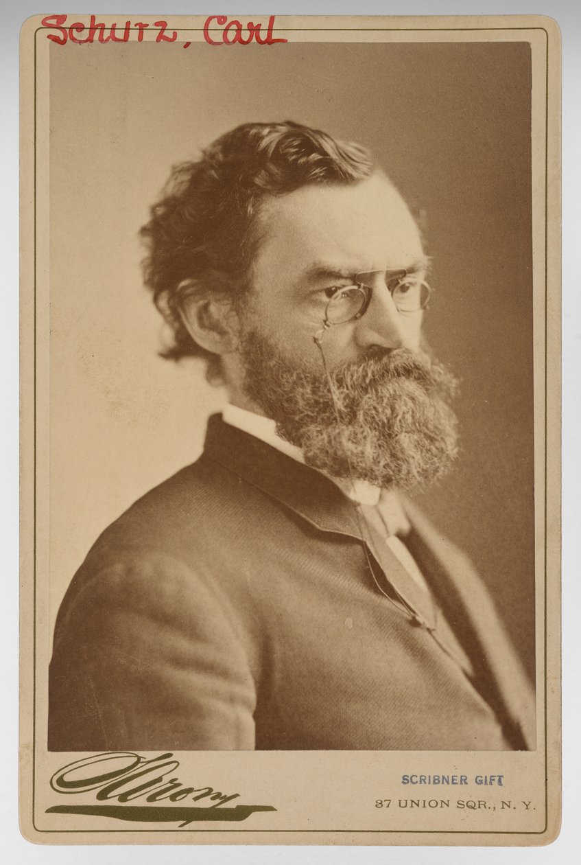 Carl Schurz alkotó: Napoleon Sarony