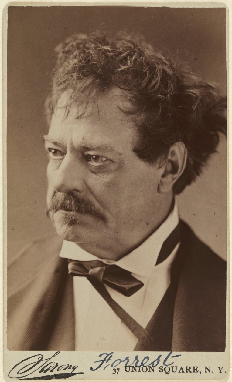 Edwin Forrest alkotó: Napoleon Sarony