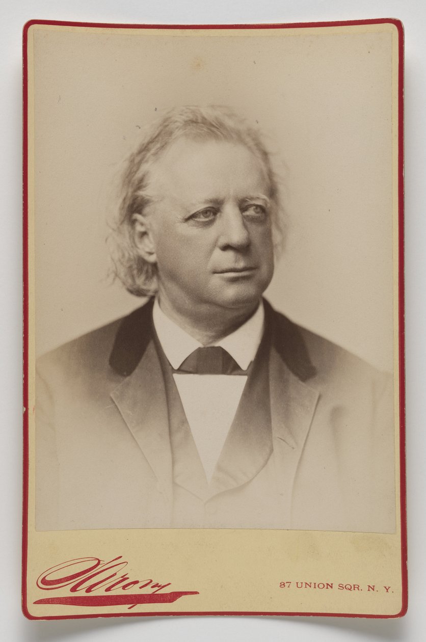 Henry Ward Beecher alkotó: Napoleon Sarony
