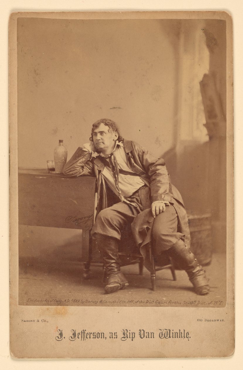 Joseph Jefferson alkotó: Napoleon Sarony