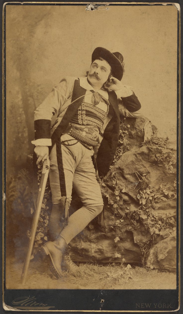 Maurice Barrymore alkotó: Napoleon Sarony