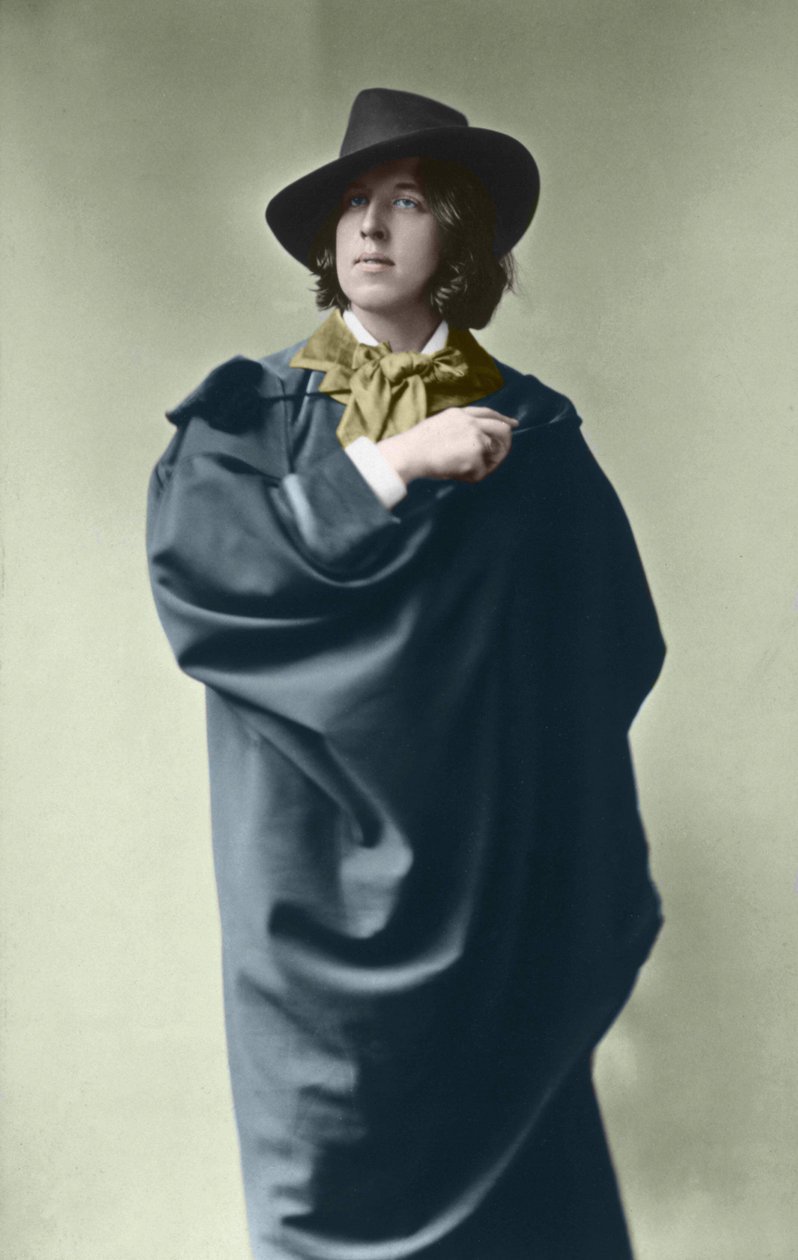 Oscar Wilde (1854-1900) 1882-ről (fotó) alkotó: Napoleon Sarony
