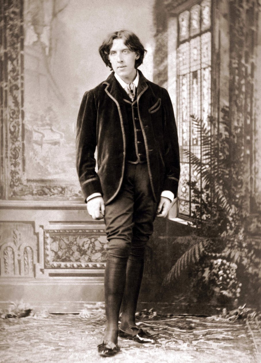 Oscar Wilde (1854-1900) 1882 körül, Sarony Napóleon (1821-1896). alkotó: Napoleon Sarony