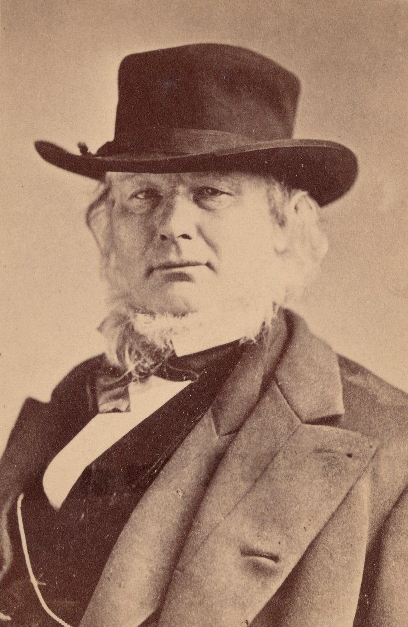 Horace Greeley portréja 1811-1872, 1869. alkotó: Napoleon Sarony