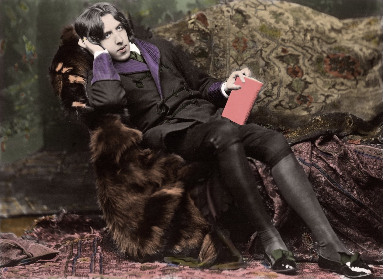Sarony Napóleon (1821-1896) Oscar Wilde (1854-1900) portréja 1882-ről (fotó) alkotó: Napoleon Sarony