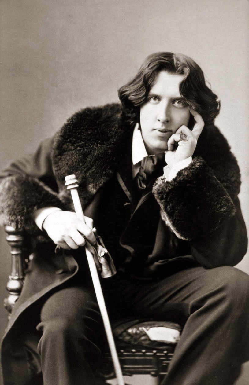 Oscar Wilde portréja, Napóleon Sarony (1821-1896), 1882 körül. alkotó: Napoleon Sarony