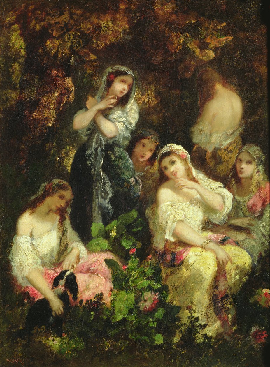 Mad Girls alkotó: Narcisse Virgile Diaz de la Peña